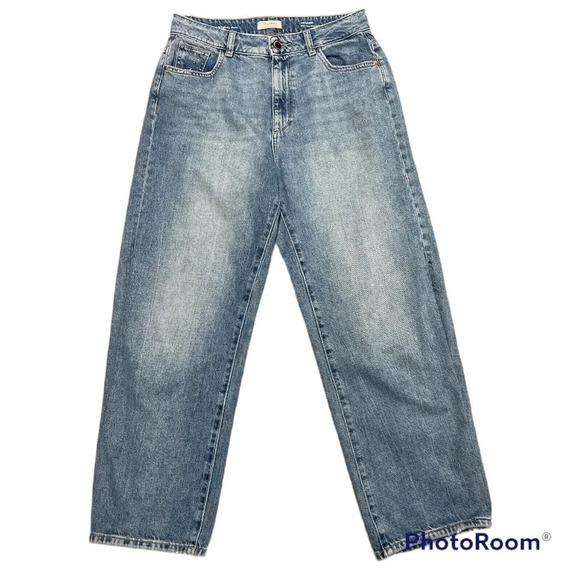 DL1961 Marianna Hewitt Hepburn High Rise Wide Leg Jean size 28 Baggy Relaxed Fit - Picture 1 of 10